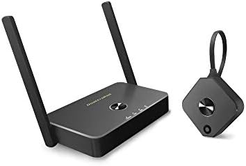 Quattropod mini | 5G WiFi מתקן מצגת אלחוטית משדר ומקלט HDMI לזרמת 4K ממחשב נייד, מחשב, סמארטפון